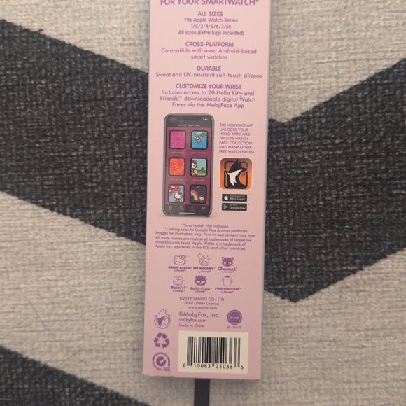 NWT MobyFox x Hello Kitty and Friends Kawaii Smartwatch Band – Apple & Android - Picture 4 of 7